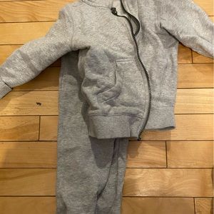 Carters matching hoodie with sweatpants